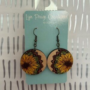 Sunflower Earrings